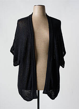 Vestă cu mâneci lungi negru CISO femeie