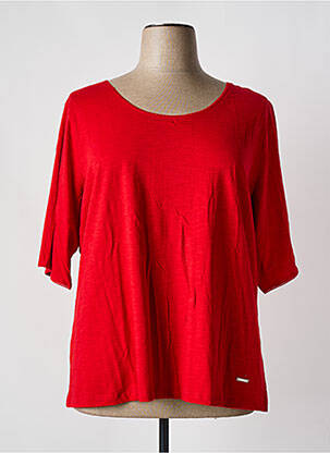 Tricou mâneci 3/4 mâneci 3/4 roșu AGATHE & LOUISE femeie
