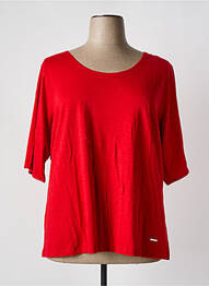 Tricou mâneci 3/4 mâneci 3/4 roșu AGATHE & LOUISE femme