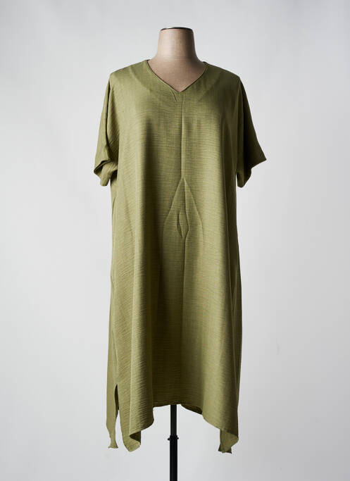 Rochie lungă verde GRIFFON femeie