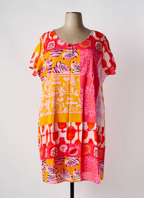 Rochie midi roz AGATHE & LOUISE femeie