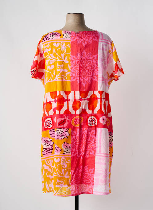 Rochie midi roz AGATHE & LOUISE femeie