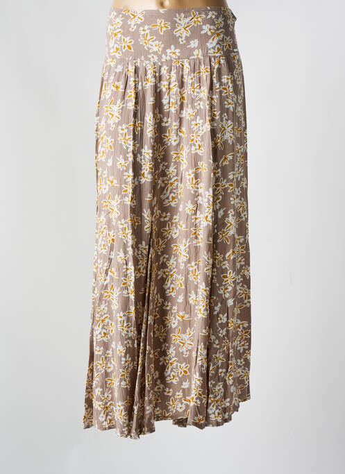 Fustă lungă maro AGATHE & LOUISE femeie