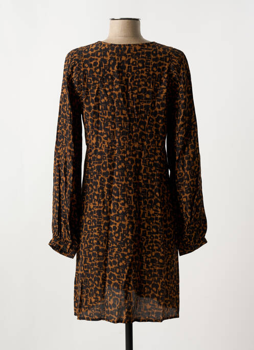 Rochie scurtă maro VILA femeie