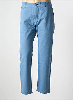 Pantalon chino buzunare albastru KNOWLEDGE COTTON APPAREL bărbat