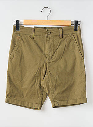 Bermudă verde KNOWLEDGE COTTON APPAREL bărbat