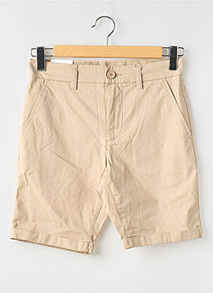 Bermudă bej KNOWLEDGE COTTON APPAREL bărbat