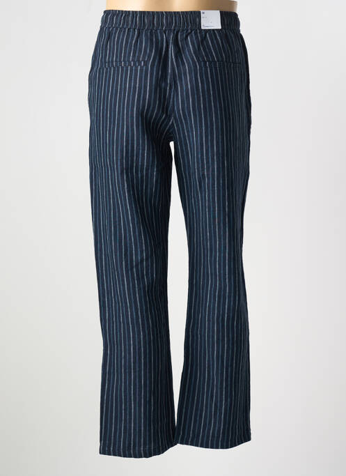 Pantalon chino albastru KNOWLEDGE COTTON APPAREL bărbat