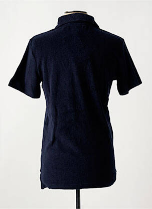 Polo croială cambrată mâneci scurte albastru KNOWLEDGE COTTON APPAREL bărbat