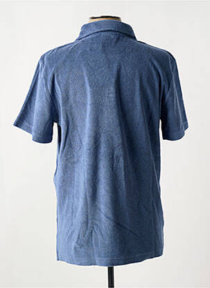 Polo croială cambrată mâneci scurte albastru deschis KNOWLEDGE COTTON APPAREL bărbat