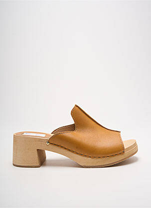 Mulete/Saboți maro SWEDI femeie