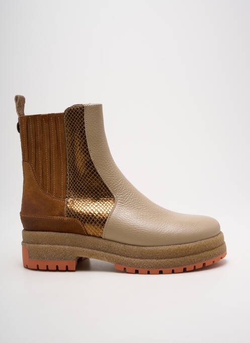 Botine/Ghete bej MINKA DESIGN femeie