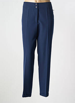 Pantalon drept albastru FARUK femeie