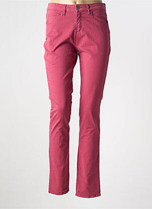 Pantalon slim buzunare roz KANOPE femeie