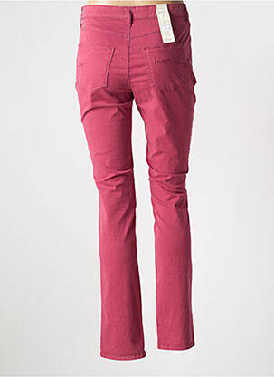 Pantalon slim buzunare roz KANOPE femeie