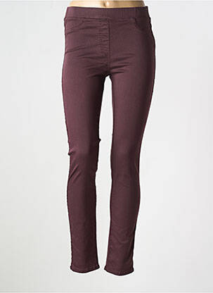 Pantalon slim talie elastică mărime normală violet CONCEPT K femeie