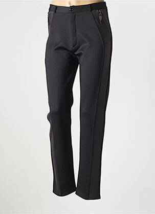 Pantalon slim negru CARLA D ANGELI femeie
