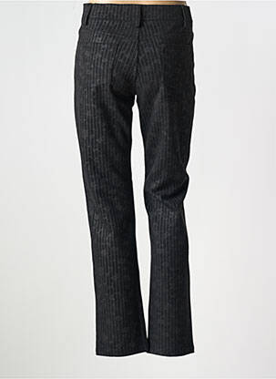 Pantalon slim talie elastică negru GEVANA femeie