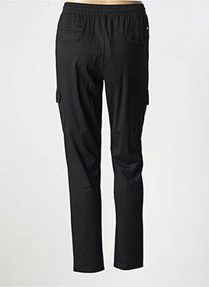 Pantalon cargo subțire negru LCDN femeie