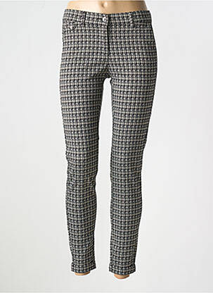 Pantalon slim talie elastică negru LCDN femeie