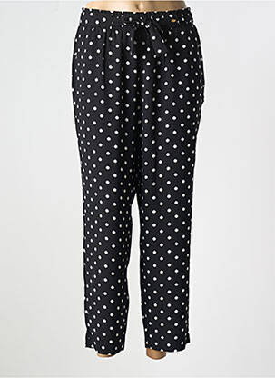 Pantalon 7/8 talie elastică negru LCDN femeie