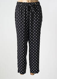 Pantalon 7/8 talie elastică negru LCDN femme