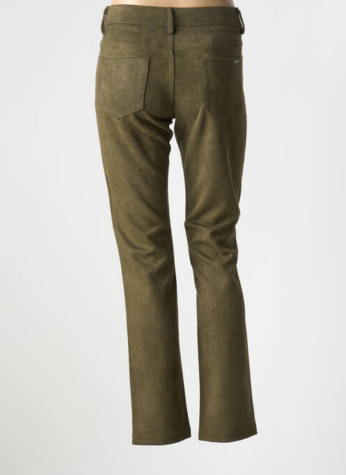 Pantalon slim verde GEVANA femeie