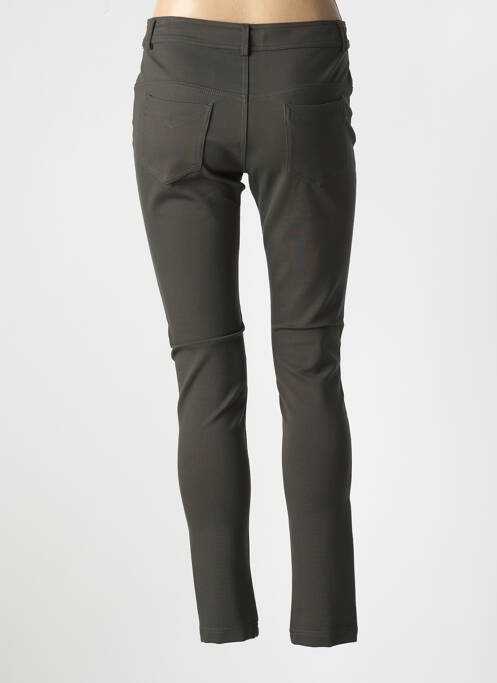 Pantalon slim verde LAURA JO femeie