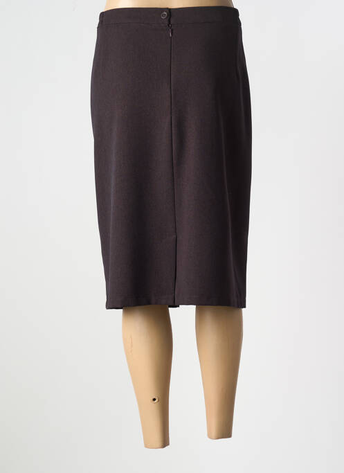 Fustă midi maro PLURIELLES femeie