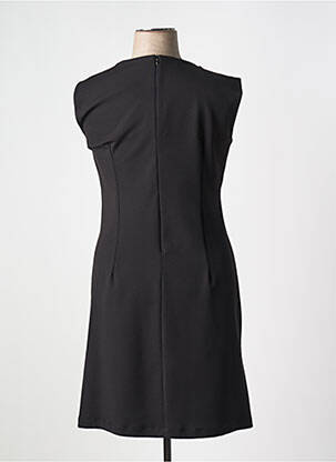 Rochie midi fără mâneci fără mâneci negru FEMMES JE VOUS AIME femeie