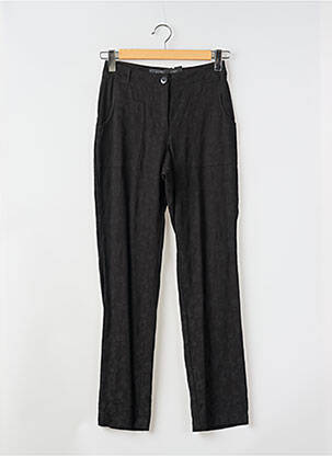 Pantalon slim talie înaltă talie înaltă negru LUCCHINI femeie