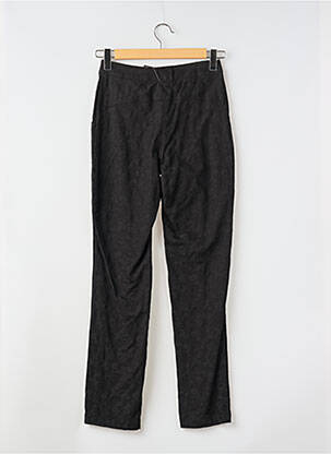 Pantalon slim talie înaltă talie înaltă negru LUCCHINI femeie