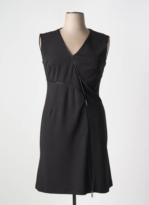 Rochie midi negru FEMMES JE VOUS AIME femeie