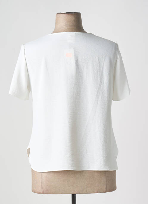 Top alb GEVANA femeie