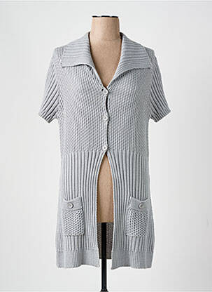 Vestă cu mâneci scurte gri JAC JAC femeie