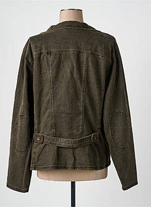 Jachete casual guler tip costum verde JOST femeie