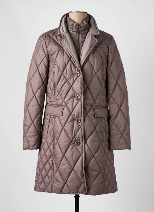 Geacă matlasată maro CONCEPT K femeie