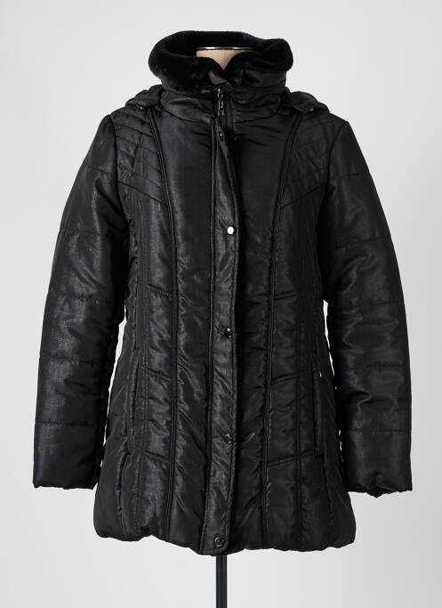 Geacă matlasată negru SATURNE femeie