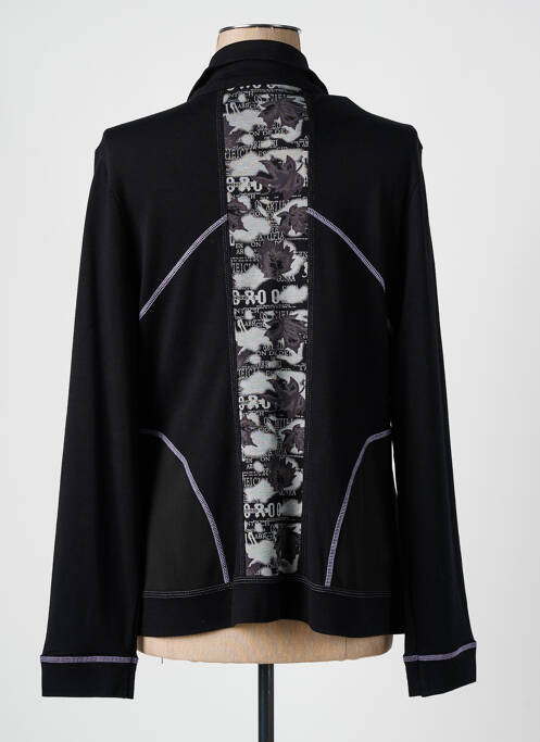 Jachete casual croială dreaptă negru QUATRE VINGT JOURS femme