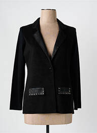 Sacou buzunare false negru TRIPODE femme