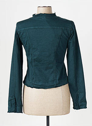 Jachete casual guler rotund verde MELLY & CO femeie