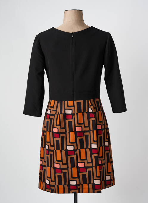 Rochie scurtă negru QUATRE VINGT JOURS femeie