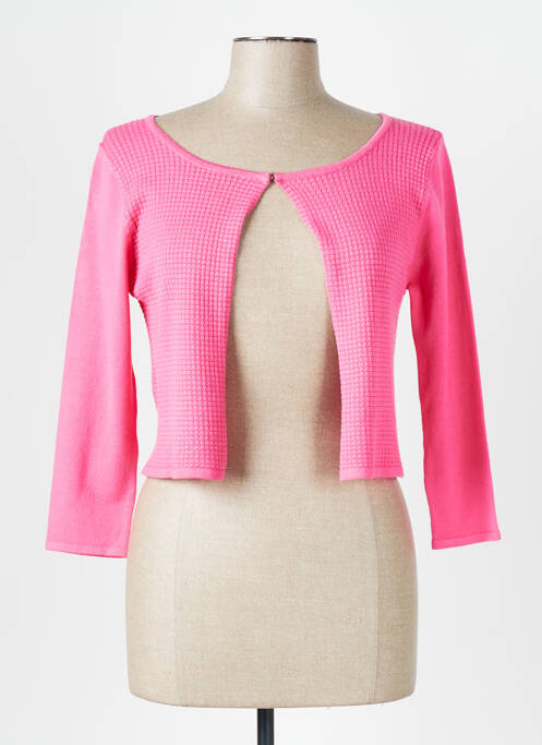 Vestă cu mâneci lungi roz CHOKLATE femeie