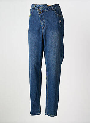 Blugi cu croială slim albastru CAPTAIN TORTUE femeie