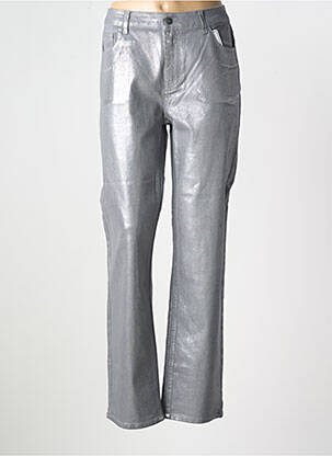 Blugi cu croială slim gri CAPTAIN TORTUE femeie