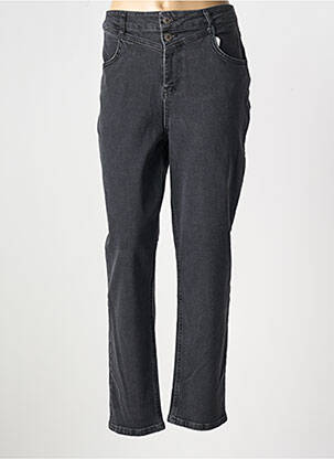 Blugi cu croială slim negru MAISON CAPTAIN femeie