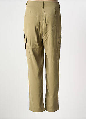 Pantalon cargo subțire mărime normală verde MAISON CAPTAIN femeie