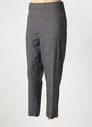 Pantalon 7/8 elasticitate mărime normală gri TREND BY CAPTAIN TORTUE femeie