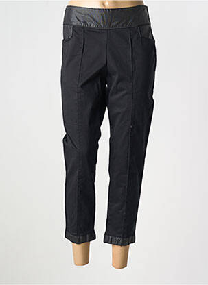 Pantalon 7/8 elasticitate mărime normală negru MISS CAPTAIN femeie