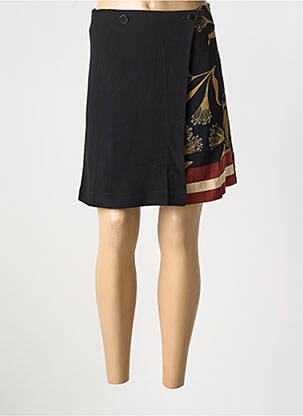 Fustă scurtă negru CAPTAIN TORTUE femeie